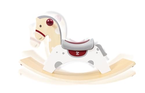 Hape 2-in-1 Schaukelpferd, Schaukelpferd und Balanceboard, Rutsch- und Schwungspielzeug, ergonomischer Sitz & Anti-Rutsch Griff, ab 12 Monaten – Bild 3