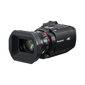 Panasonic HC-X1200E 4K 60p Palm-Style Camcorder with 25mm Wide-Angle Lens, 24x Optical Zoom, 5-Axis Hybrid OIS, USB PD, Black