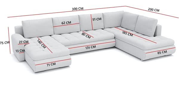 Wohnlandschaft Tokio II mit Schlaffunktion! Best Wohnlandschaft! Eckcouch mit Bettkasten! HIT! (LAWA 17 + Soft 11 Links) – Bild 3