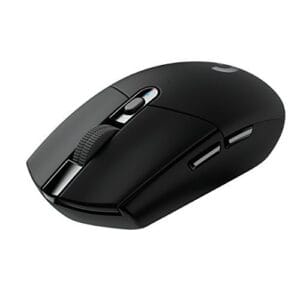 Logitech G G305 LIGHTSPEED kabellose Gaming-Maus mit HERO 12K DPI Sensor, Wireless Verbindung, 6 programmierbare Tasten, 250 Stunden Akkulaufzeit, Leichtgewicht, PC/Mac – Schwarz