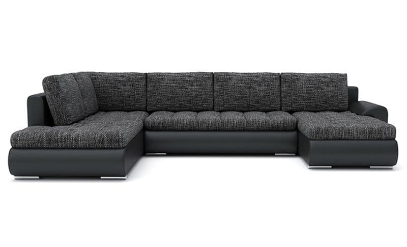 Wohnlandschaft Tokio II mit Schlaffunktion! Best Wohnlandschaft! Eckcouch mit Bettkasten! HIT! (LAWA 17 + Soft 11 Links)