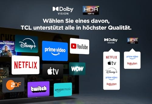 TCL 65PF650 65-Zoll 4K Ultra HD, HDR TV, Smart LED Fire TV (Dolby Vision, Dolby Atmos, DTS, HDR 10, Alexa integriert, Airplay2, Miracast) – Bild 6