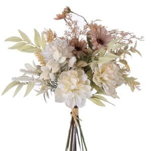 YELIKIT Kunstblumen Künstliche Pflanzen Blumen Dekoration Hortensien SeideBlumen Arrangements für Zuhause Blumenstrauß Hochzeit Garten Küche Festival Dekor