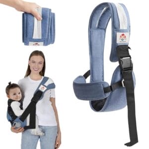 Kleinkind Trage Für Säuglinge, Kleinkind Trage Einstellbar, Ergonomisch Toddler Carrier, Babytrage Carrier, Leichte Babytrage, Tragegurt Baby, für 6 Monaten bis 42 Monaten, bis zu 50 Pfund hält
