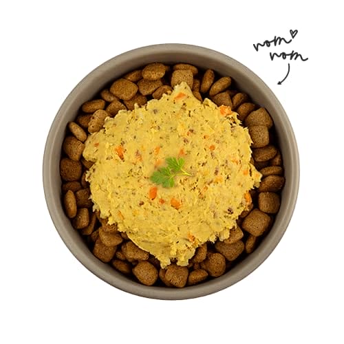 Bosch Freshe Schnauze, Huhn mit Reis und Karotten 1 x 250 g, Schonend Dampfgegartes Nassfutter für Hunde, Vollwertiges Alleinfuttermittel mit hohem Fleischgehalt, 250 g Hundenassfutter – Bild 5