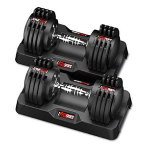 EnterSports 12kg/18kg/27kg Verstellbare Hanteln Einstellbare Platzsparende Hantel, Hanteln Verstellbar mit rutschfestem Griff, Gut für Zuhause, Büro, Fitnessstudio, Körpertraining