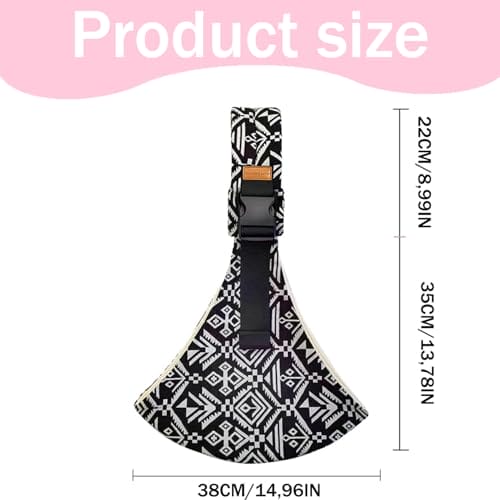 Baby Carrier Side, Babytrage Seitlich Baby, Neugeborene Bis Kleinkinder, Verstellbare Ergonomisch Toddler Carrier, Doppeltes Schnallen-Design, Kann Vor Und Nachher Eingestellt Werden, Schwarz – Bild 4