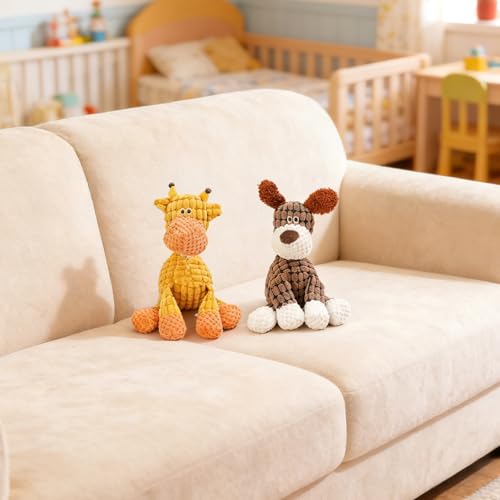 Lamvpiny 2PC Dog Toy, 2025 New Dog Toy, Squeaky Dog Toys, Indestructible, Soft Puppy Toy for Small, Medium and Large – Bild 6