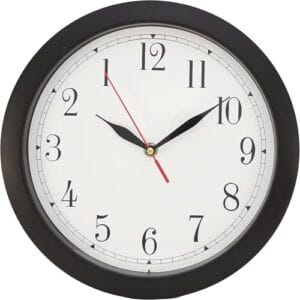 Out of the blue Deko-Objekt/Umgekehrte Wanduhr/Durchmesser: 28 cm