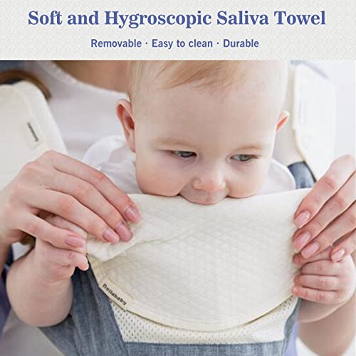 Bellababy Babytrage, All-In-One Babytrage für Neugeborene ab Geburt, Babys & Kleinkinder (0-36Monate), verstellbarer Sitz, Baby-Tragetasche 3 Trage Positionen(Grau) – Bild 5