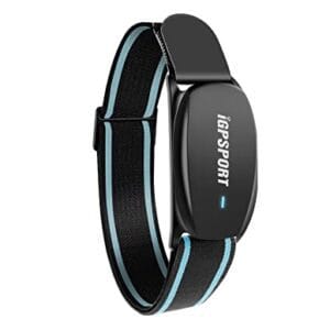 iGPSPORT Herzfrequenzmesser Armband, Bluetooth 5.0 ANT+ HR70 Pulssensor für den Sport, 65H Batterielebensdauer Fitness Armband für Sportarten Laufen Radfahren