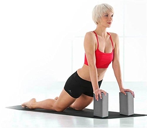 Yoga-Blöcke VLFit | 22 x 12 x 7,6 cm je Yogablock | Yogablöcke für Damen und Herren aus EVA | Klötze für Pilates - - Wählen Sie Ihre Farbe (Set mit 2) – Bild 5