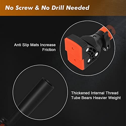 Klimmzugstange für Türrahmen ohne Schrauben mit innovativer Gewindesperre für sicheren Halt – Pull Up Bar mit Tragfähigkeit für bis zu 200 kg für Oberkörper Workout Heimtraining – Bild 6