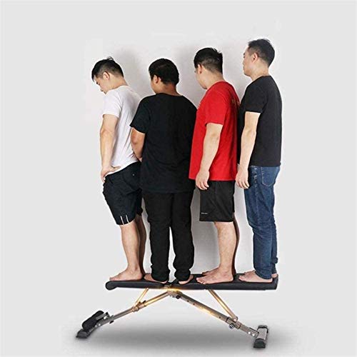 SMSOM Verstellbare Hantelbank for Home Gym, faltbar Workout Bench Press, Indoor Multi-Purpose Exercise Neigung Decline-Bank (Farbe: Schwarz) – Bild 6