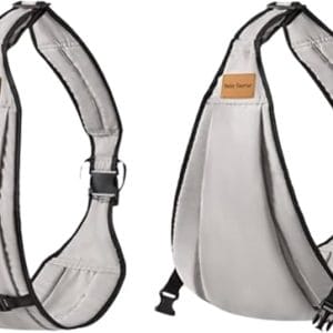 Senarah Toddler Carrier, Baby Carrier Newborn to Toddler,Toddler Sling Carrier,Adjustable Breathable Baby Carrier Sling,One Shoulder Adjustable Sling Carrier for Baby,Carrying 10-45 lbs (Grey, Solid)