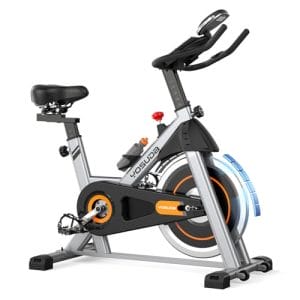 YOSUDA Magnet-Heimtrainer Fahrrad Ergometer – Leises Indoor Bike für Zuhause, Testsieger mit Tablet-Halter & LCD-Display, 136kg Belastbarkeit