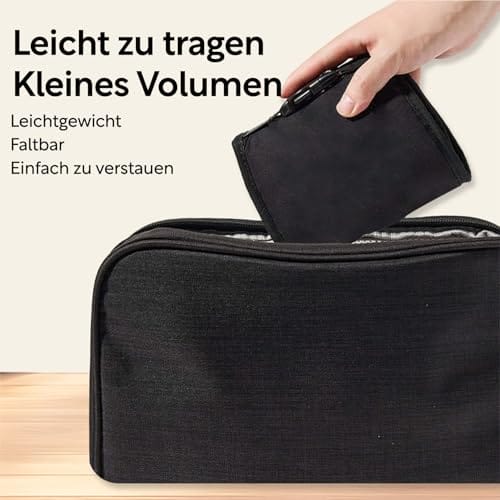 JOYNCLEON Tragetuch Baby & Seitentrage - Ergonomische Hüfttrage für Baby & Kleinkind mit Hüftsitz, ASTM Zertifiziert, Leicht & Atmungsaktiv,0-36 Monate (Schwarz) – Bild 6
