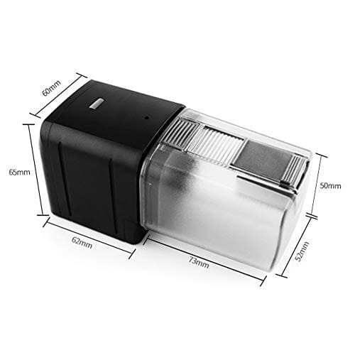 FischFutterautomat Automatischer, Fischfutterspender, 12h / 24h Aquarium Tank Timer Feeder, Aquarium Fütterungsvorrichtung, Kontrollierbare Fischfütterer, Ferienwochenend Fischfutter – Bild 4