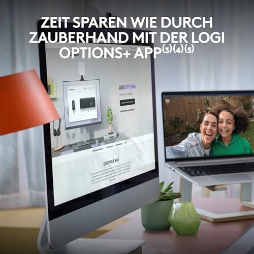 Logitech Signature Slim K950 kabellose Tastatur, schlankes Design, Wechseln zwischen Geräten beim Tippen, leises Tippen, Bluetooth, Multi-OS, Windows, Mac, Chrome, DEU QWERTZ-Layout, Graphit – Bild 6