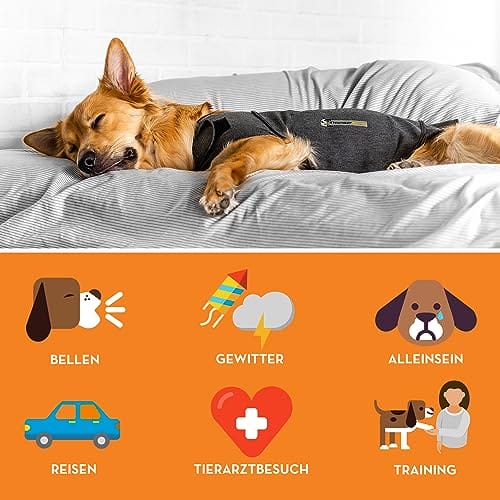 Thundershirt: Beruhigungsweste für Hunde - Grau - Größe XS – Bild 4