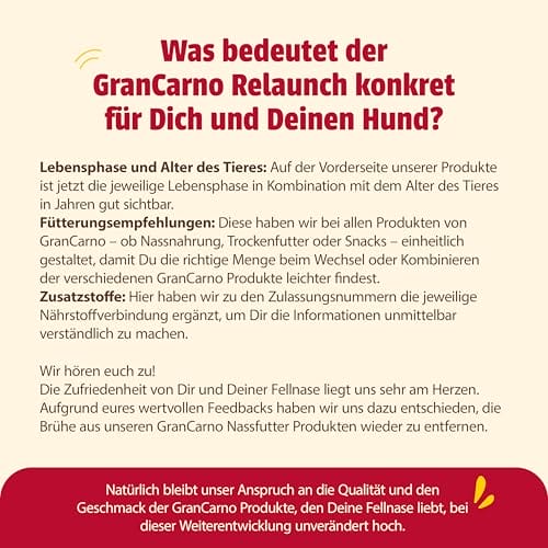 animonda GranCarno Junior Rind + Huhn (6 x 800 g), Welpenfutter für Junge Hunde, Nassfutter für Hunde mit 100% frischen, fleischlichen Zutaten, Junior Hundefutter ohne Getreide – Bild 5