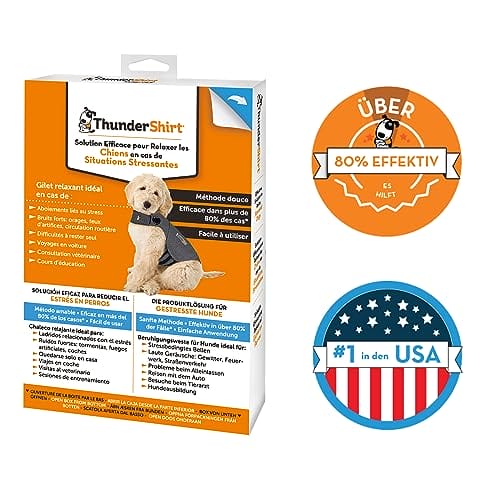 Thundershirt: Beruhigungsweste für Hunde - Grau - Größe XS – Bild 3