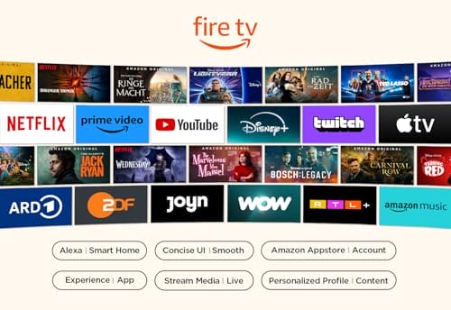 TCL 65PF650 65-Zoll 4K Ultra HD, HDR TV, Smart LED Fire TV (Dolby Vision, Dolby Atmos, DTS, HDR 10, Alexa integriert, Airplay2, Miracast) – Bild 5