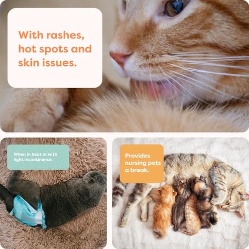 Suitical Recovery Suit Katze, XXXS - Schwarz Camouflage – Bild 5