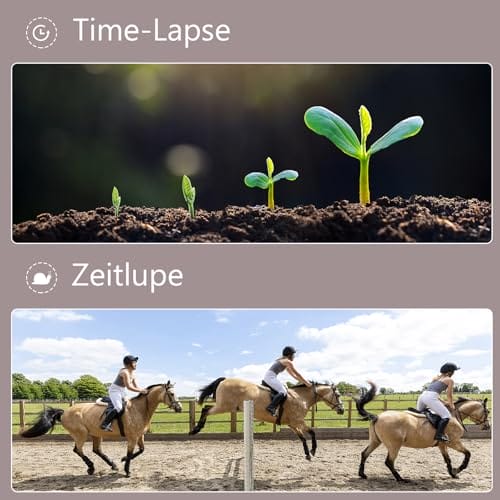 Videokamera 4K Camcorder HD 80MP IR-Nachtsicht Vlogging Kamera für YouTube, Webcam Camera mit 18-Facher Digitalzoom, 3.0’’ 270° Drehung IPS Bildschirm 30FPS Videokamera mit 32GB SD-Karte und 2 Akkus – Bild 6